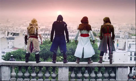 Assassin's Creed Unity Meets Parkour