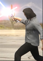 Affiche GTA V - Lightsaber