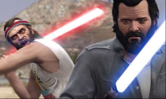 GTA V - Lightsabers