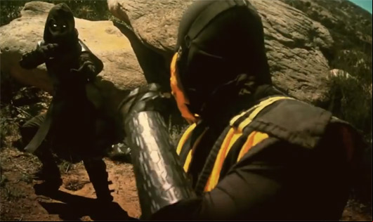 Mortal Kombat - Scorpion VS Noob Saibot