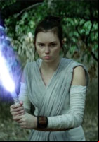 Affiche Rey Returns - Jedi training
