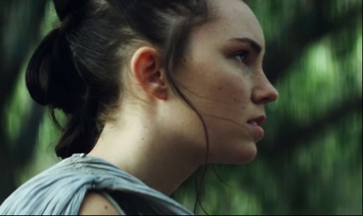 Rey Returns - Jedi training