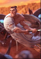 Affiche Samurai Jack Tribute
