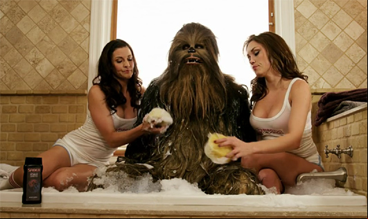 Sexy Jedi Bubblebath ! Saber 2 : Return of the Body Wash