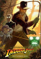 Affiche The Adventures of Indiana Jones
